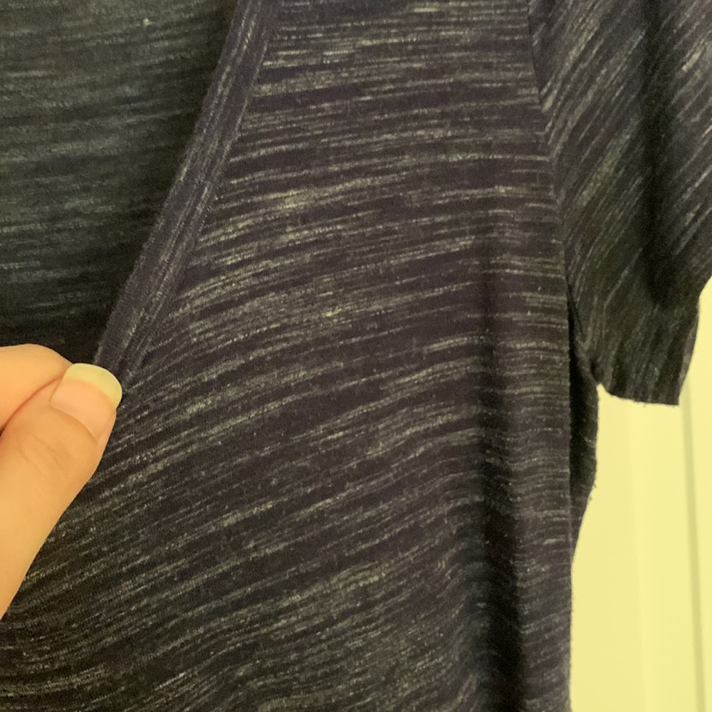 Blue maternity top - Picture 2 of 2